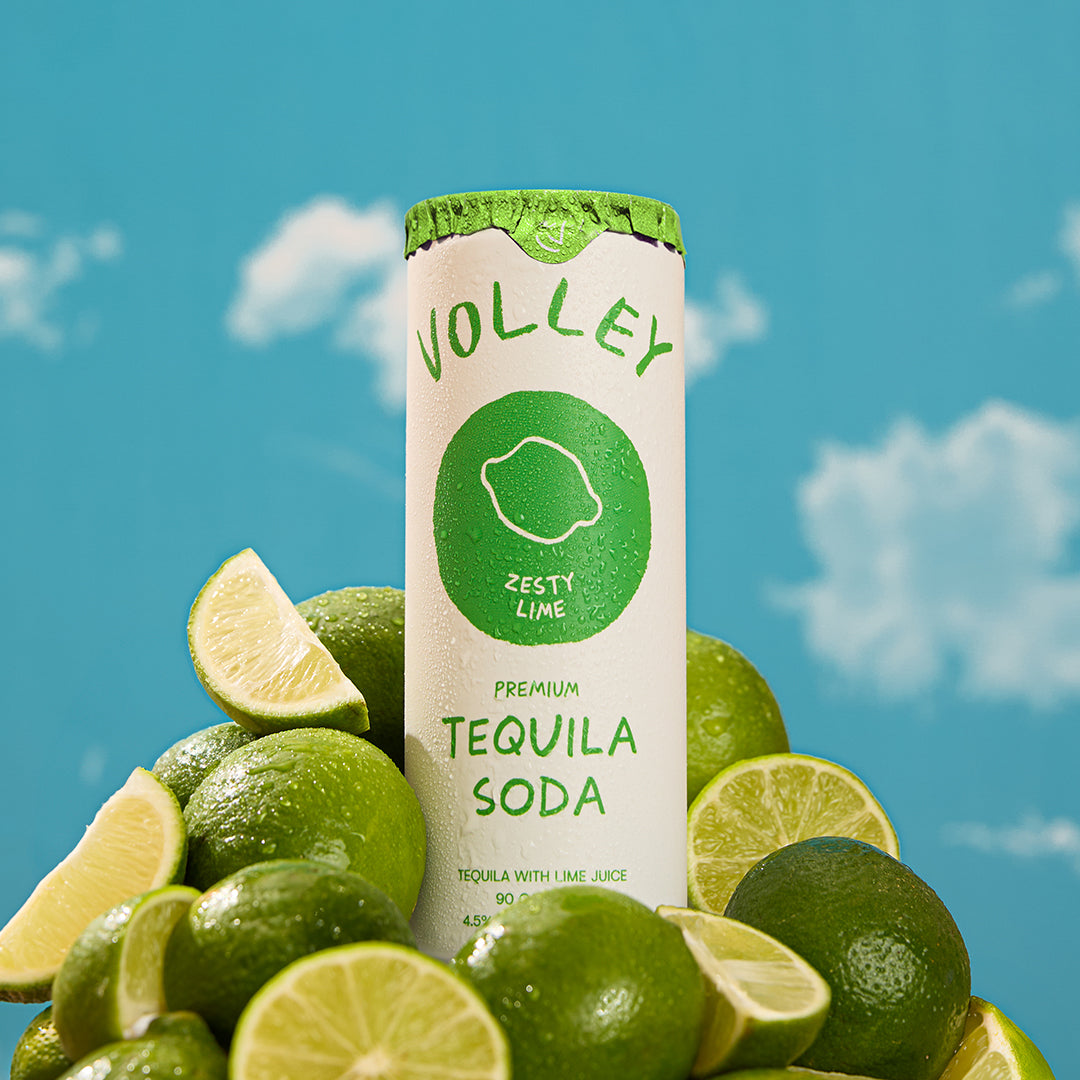 Zesty Lime โ Volley Tequila Soda