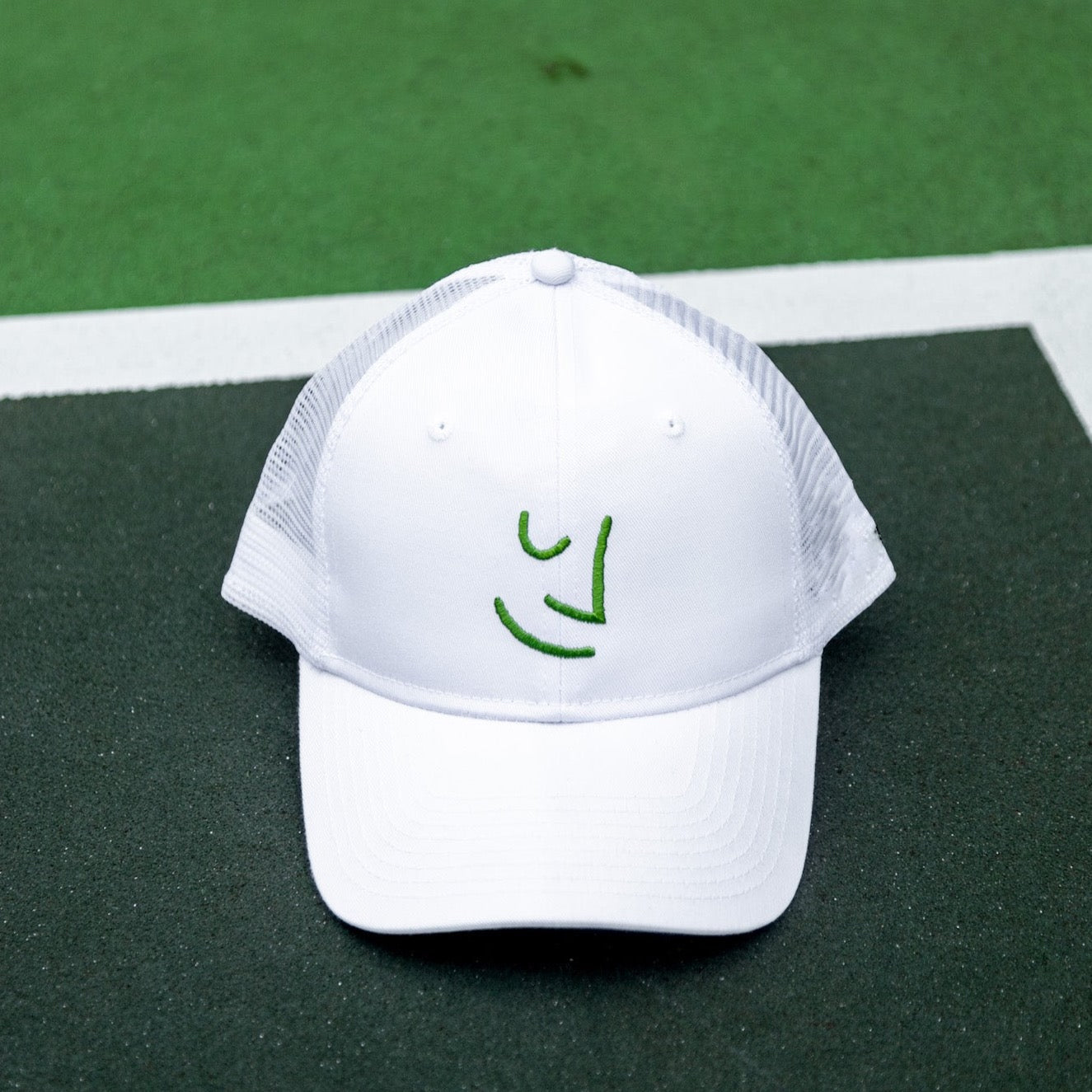 White Trucker Hat